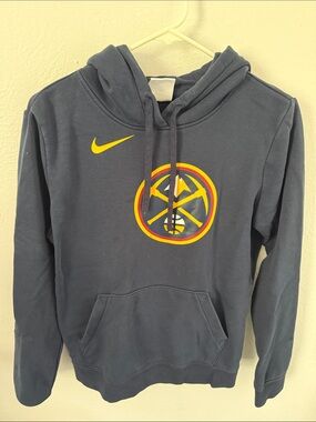 Denver Nuggets - Nike Men’s Navy Pullover Hoodie with team logo